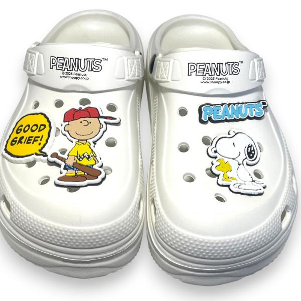PEANUTS スヌーピー サンダル 厚底 レディース クロッグサンダル 厚底
