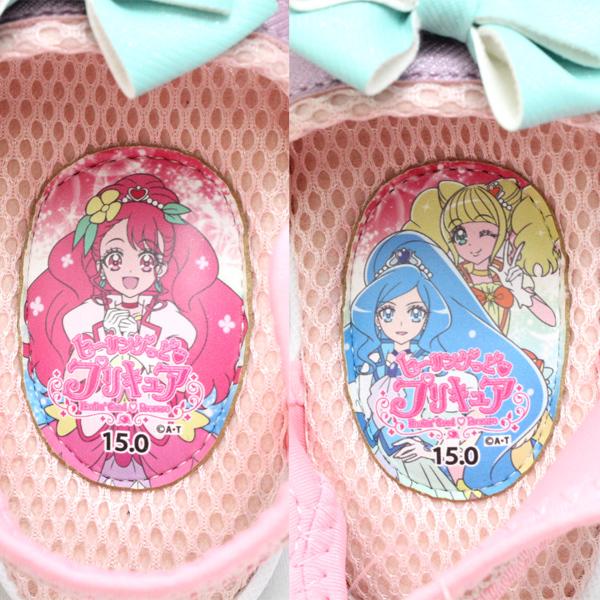 超目玉枠】 ヒーリングっど プリキュア クロッグ サンダル 18-19cm ブルー ヒーリングっど プリキュア クロッグ サンダル 16-17cm ピンク