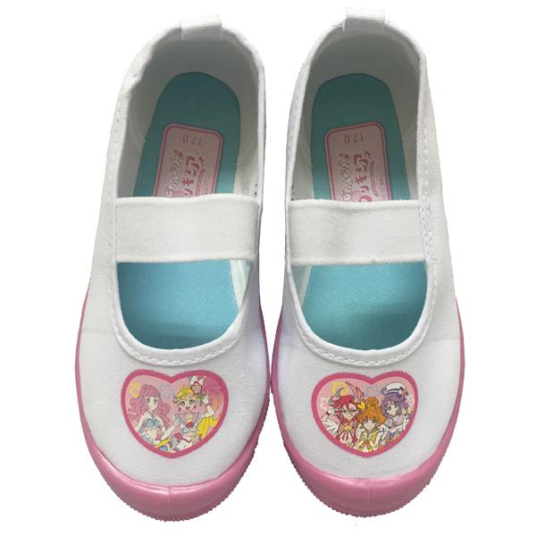 プリキュア トロピカル ジュ プリキュア 上靴 上履き 白 キッズ 子供 ホワイト ピンク かわいい キャラクター Purikyua 5410 Purikyua 5410 Jeffery West 通販 Yahoo ショッピング