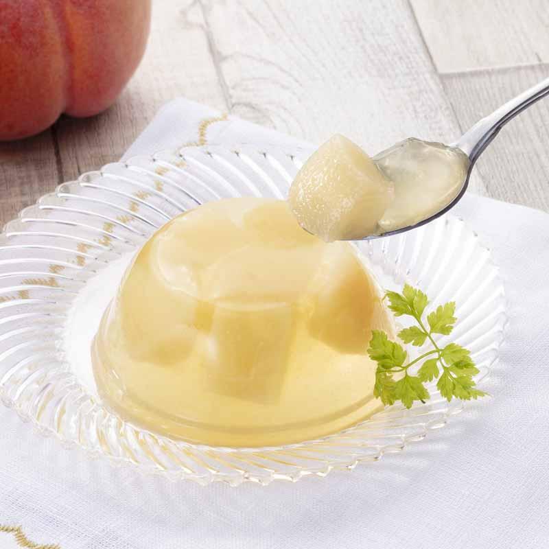 くだもの屋さん たらみ ゼリー 白桃ゼリー 160g 6個 : たらみ公式