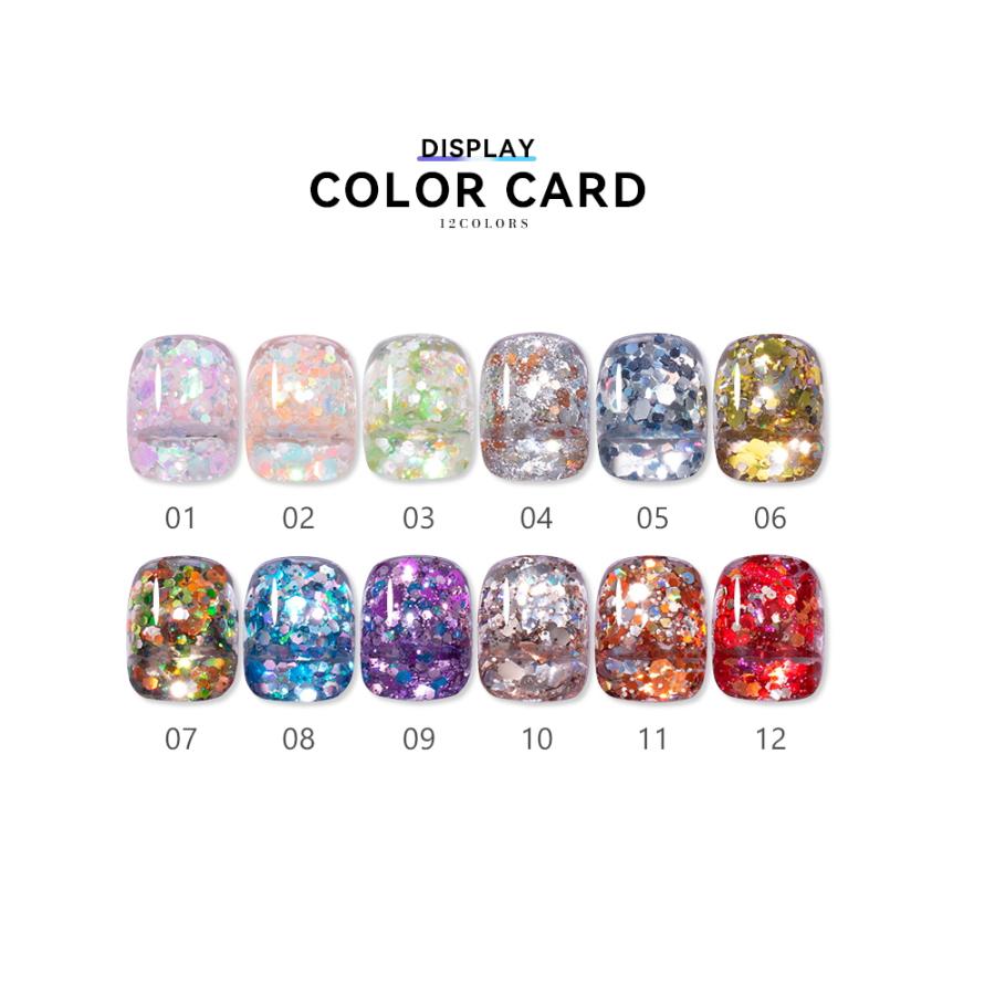 格安新品格安新品ラローナ LALONA グリッタージェル KYシリーズ 5g 全12色 )ラメカラージェル グリッタージェル ジェルネイル Miss Mirage ソークオフジェル TM12S 2.5g トゥルーリーライトグリーン