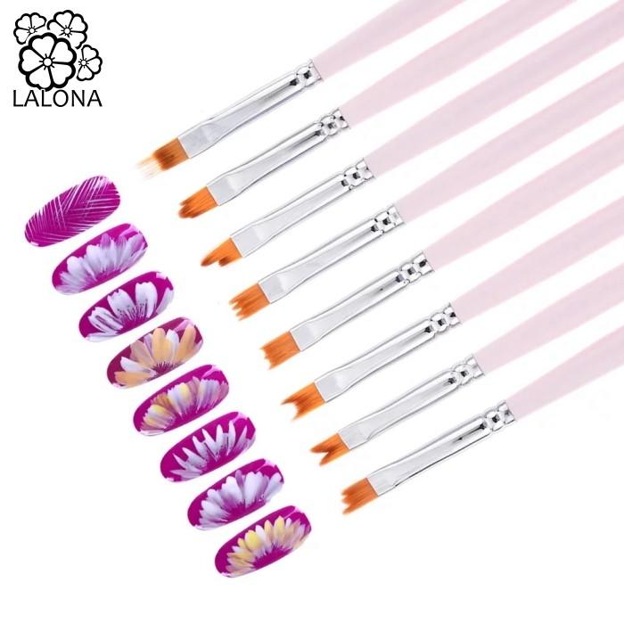 セール Lalona アートブラシ フラワーライナー 8種セット ジェルネイルブラシ アクリルブラシ La Bu 113 アイラッシュとネイルjellybeans 通販 Yahoo ショッピング