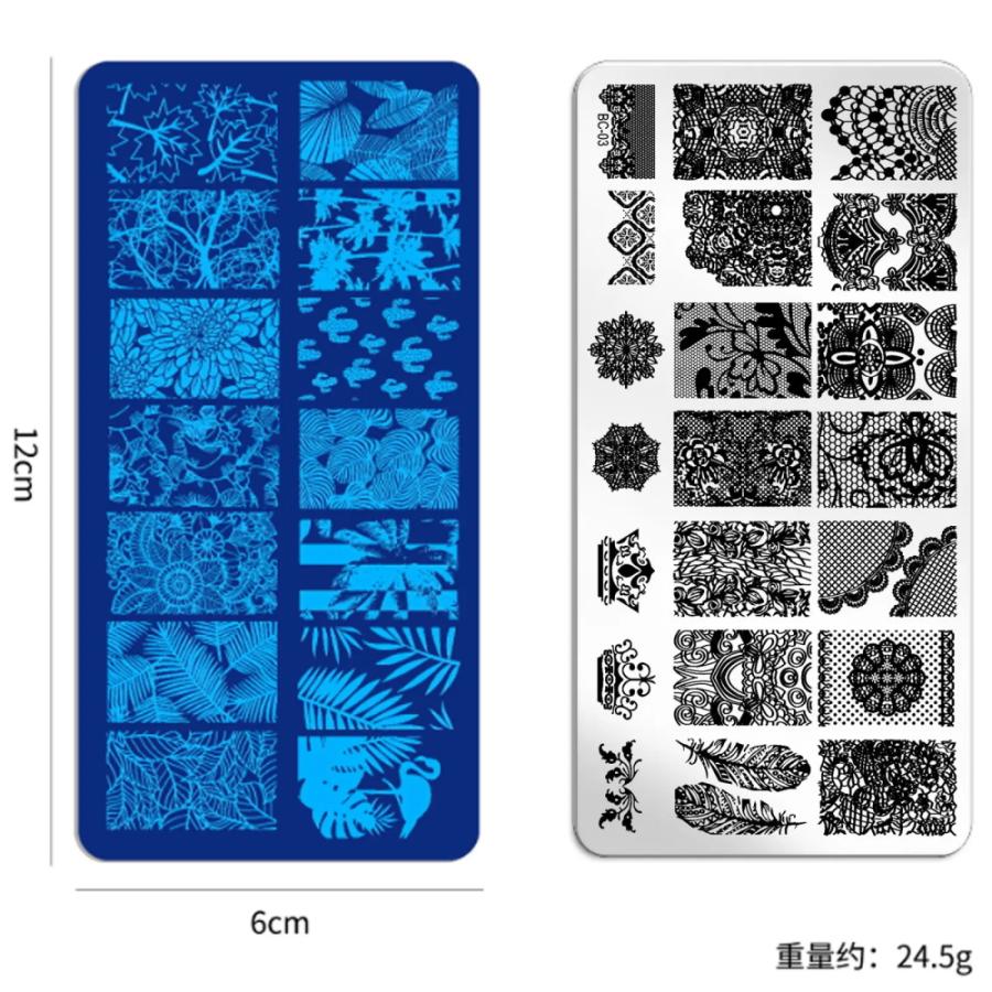 ラローナ[LALONA]ネイルスタンププレートBC11〜20( 10種から