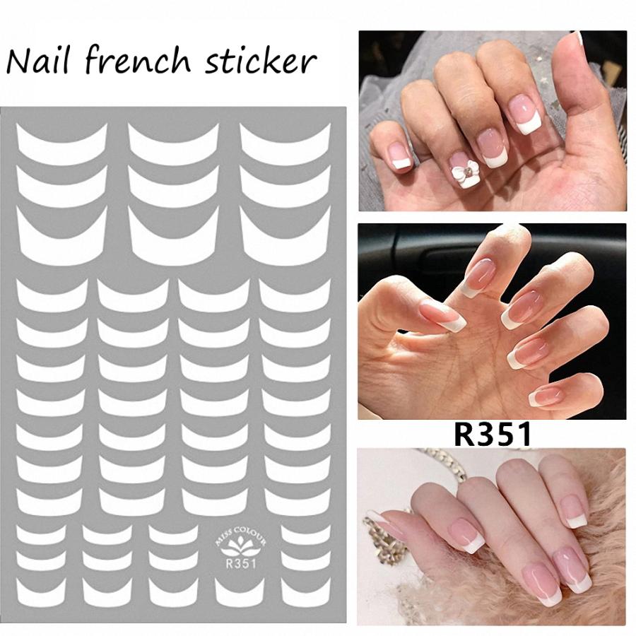 ラローナ［LALONA］ネイルシール ( アラベスク風 / フレンチステッカー