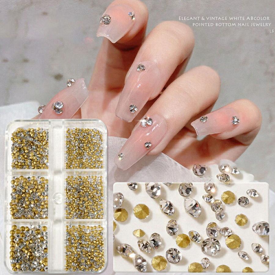 ラローナ Lalona ポイントバックマイクロガラスストーン 6サイズ ワンホンネイル 韓国ネイル ネイルアート 極小ストーン Stone Mp 01 アイラッシュとネイルjellybeans 通販 Yahoo ショッピング
