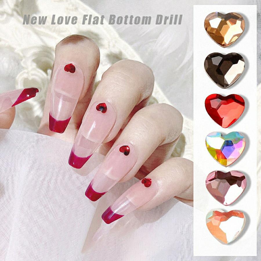 ラローナ Lalona ハートストーン10個入 10タイプ キラキラワンホンネイル プチハート ネイルアート 韓国ネイル Stone0617 アイラッシュとネイルjellybeans 通販 Yahoo ショッピング