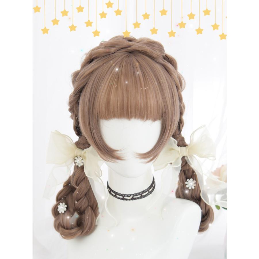 かつら ウイッグ 姫髪 ロング ネット付 つけ毛 コスプレ用 可愛い 小顔効果抜群 耐熱ウィッグ 原宿風 仮装用ウィッグ Wz 005 Jellykeystyle 通販 Yahoo ショッピング