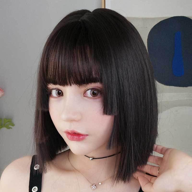 フルウィッグ かつら セミロング レディーズ 自然 小顔 原宿系 前髪 日常 耐熱 かわいい おしゃれ 質感良い Wz Jellykeystyle 通販 Yahoo ショッピング