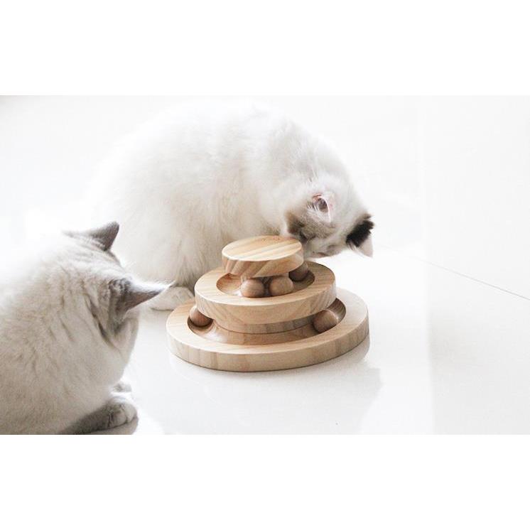 猫 おもちゃ ぐるぐるタワー ボール 回転 玉遊び 大興奮 実木 天然木 Zl 0171 Jellykeystyle 通販 Yahoo ショッピング
