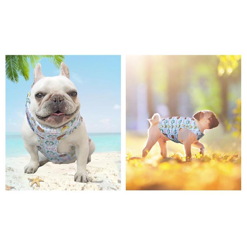 犬 猫 冷感 服 犬用コート 冷やすベスト ひんやり服 通気性 日焼き防ぐ 冷感犬服 暑さ対策 四季服 夏熱中症対策グッズ 犬用クールベスト Zl 0227 Jellykeystyle 通販 Yahoo ショッピング