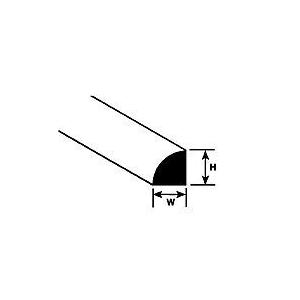 MRQ-60 　1/4丸棒（１０本入り）　プラストラクト Plastruct プラ材 模型材料 |  | 01