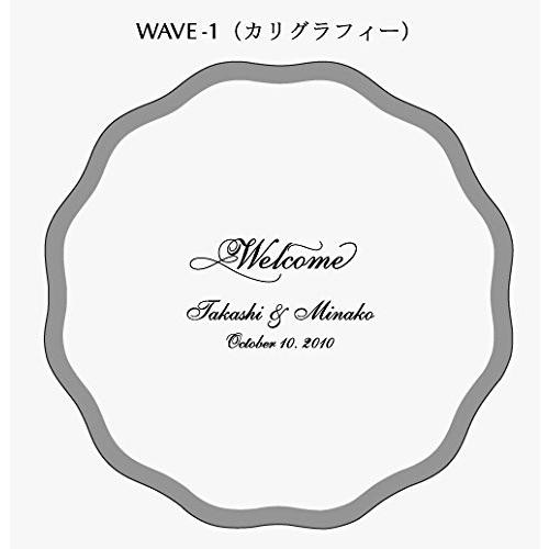 WAVE型ミラー（卓上イーゼル付） ウェルカムボード |  | 02