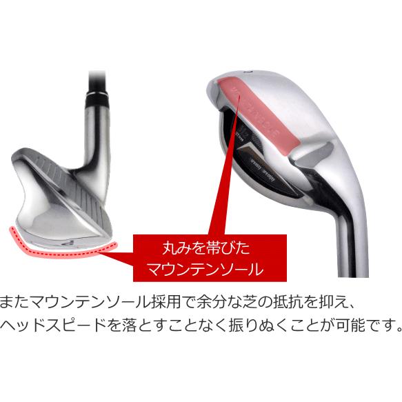 アイアンセット（FD-60：標準シャフト）Larouge-M2アイアン 5本セット