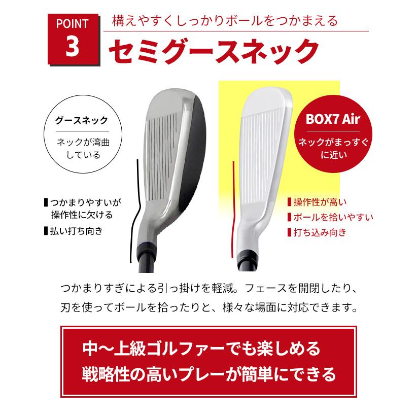 ポイント最大18％★3/15(日)24時間限定 アイアンセット 新品 メンズ 7本セット（FD-50NEO：軽量高弾性シャフト）FLIT-BOX7 Airアイアン 中空 上級者 中級者 ※ |  | 10