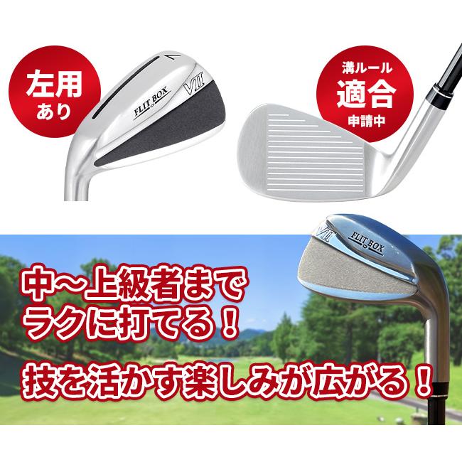 ポイント最大18％★3/15(日)24時間限定 アイアンセット 新品 メンズ 7本セット（FD-50NEO：軽量高弾性シャフト）FLIT-BOX7 Airアイアン 中空 上級者 中級者 ※ |  | 05