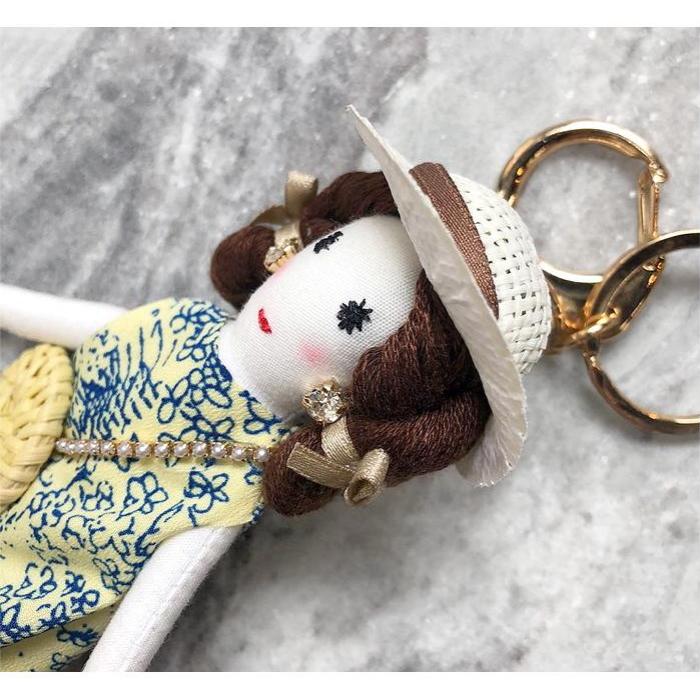お嬢様人形 ハンドメイド キーホルダー リング バッグチャーム かわいい おしゃれ 人気 人形 プレゼント Dm Gf19ac078 Jennie Alice 通販 Yahoo ショッピング