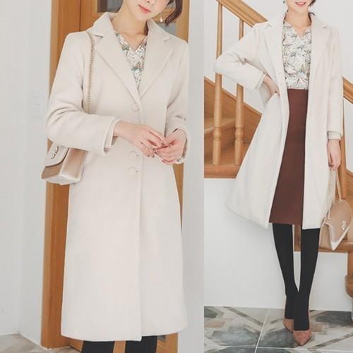 コート レディース 40代 50代 ファッション 女性 上品 紺 青 チェスターコート ロング丈 きれいめ 通勤 Od Otj6 Jennie Alice 通販 Yahoo ショッピング