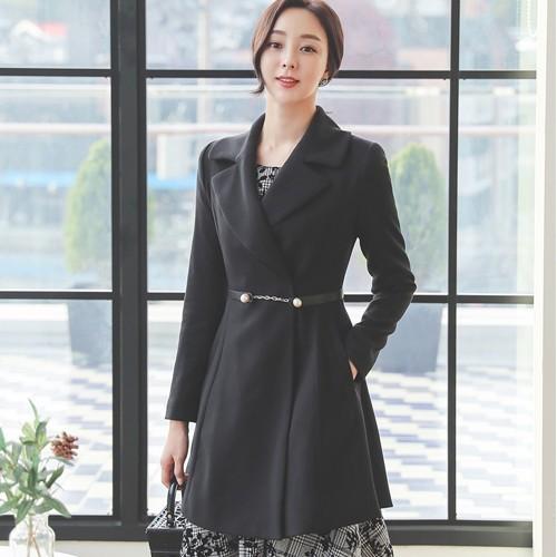 ジャケット レディース 秋 40代 50代 フォーマル ファッション 女性 上品 黒 ロング丈 ロングジャケット きれいめ 通勤 無地 Od Otk572 Jennie Alice 通販 Yahoo ショッピング