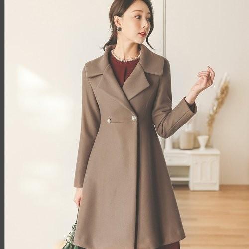 コート レディース 秋 40代 50代 フォーマル ファッション 女性 上品 黒 赤 茶色 ロング丈 ロングコート Od Otk618 Jennie Alice 通販 Yahoo ショッピング