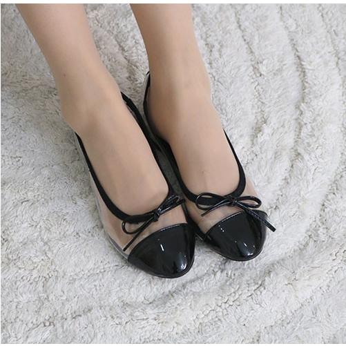 パンプス レディース フラットシューズ ペタンコパンプス クリア 夏 ファッション 靴 婦人靴 黒 ベージュ Se Vani Sss 772 Jennie Alice 通販 Yahoo ショッピング