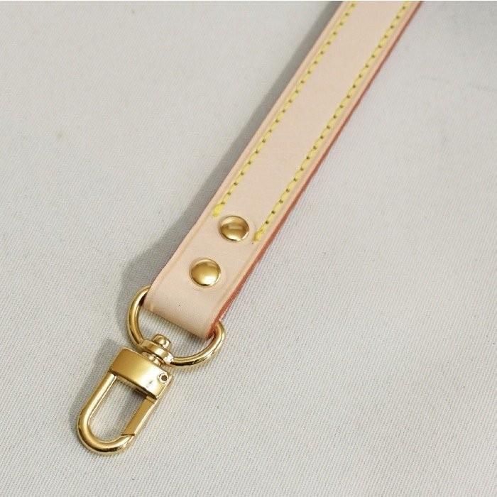 値下げ　ヴィトンストラップベルト ヌメ革 sサイズ美品 本革 ヌメ革 ショルダーストラップ ベルト 幅10mm 長さ調整可能