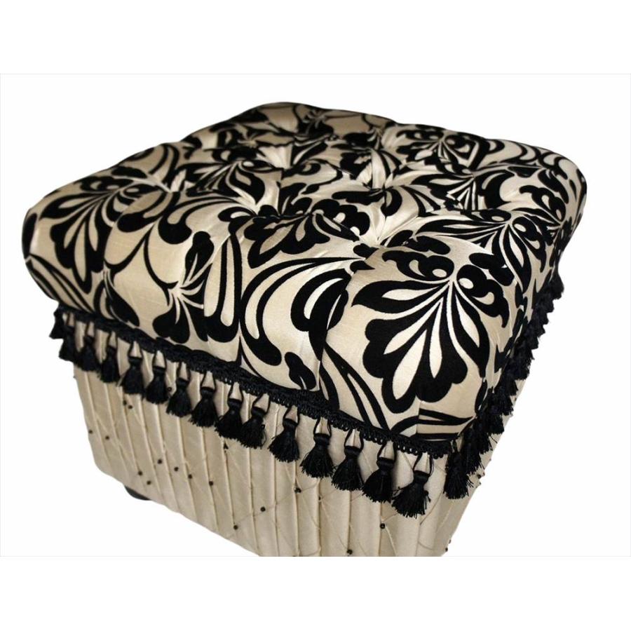 ジェニファーテイラー スツール オットマン 輸入家具 ロココ調 アメリカ高級家具 ジェニファーテイラー スツール オットマン 輸入家具 ロココ調