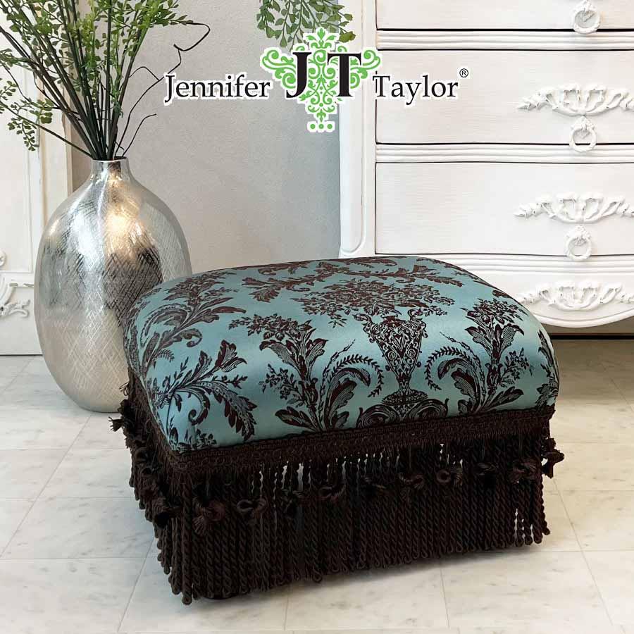 Jennifer Taylor ジェニファーテイラー アンティークフットスツール