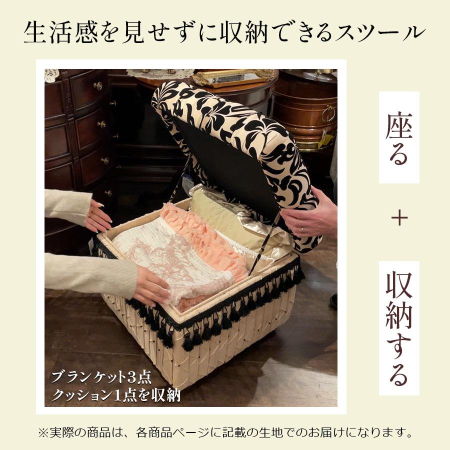新品ジェニファーテイラー 収納スツール いちご泥棒 在庫１点 Jennifer Taylor（ジェニファーテイラー） 【正規品販売店