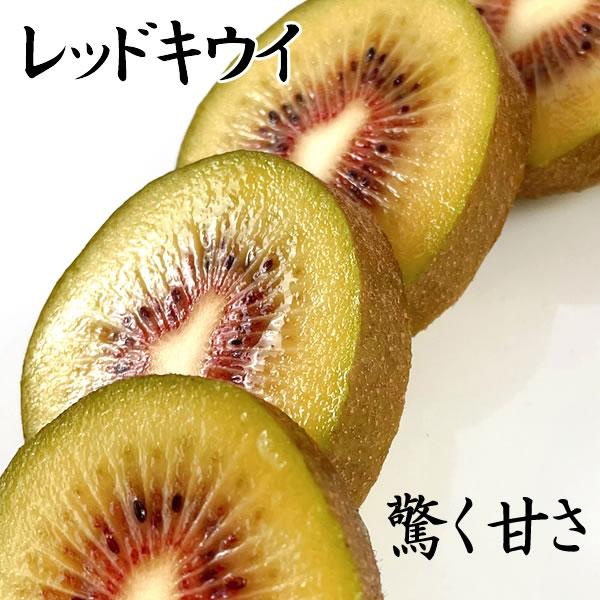 キウイ レインボーレッドと同種 レッドキウイ 山梨県産 1.8kg〜2kg 15