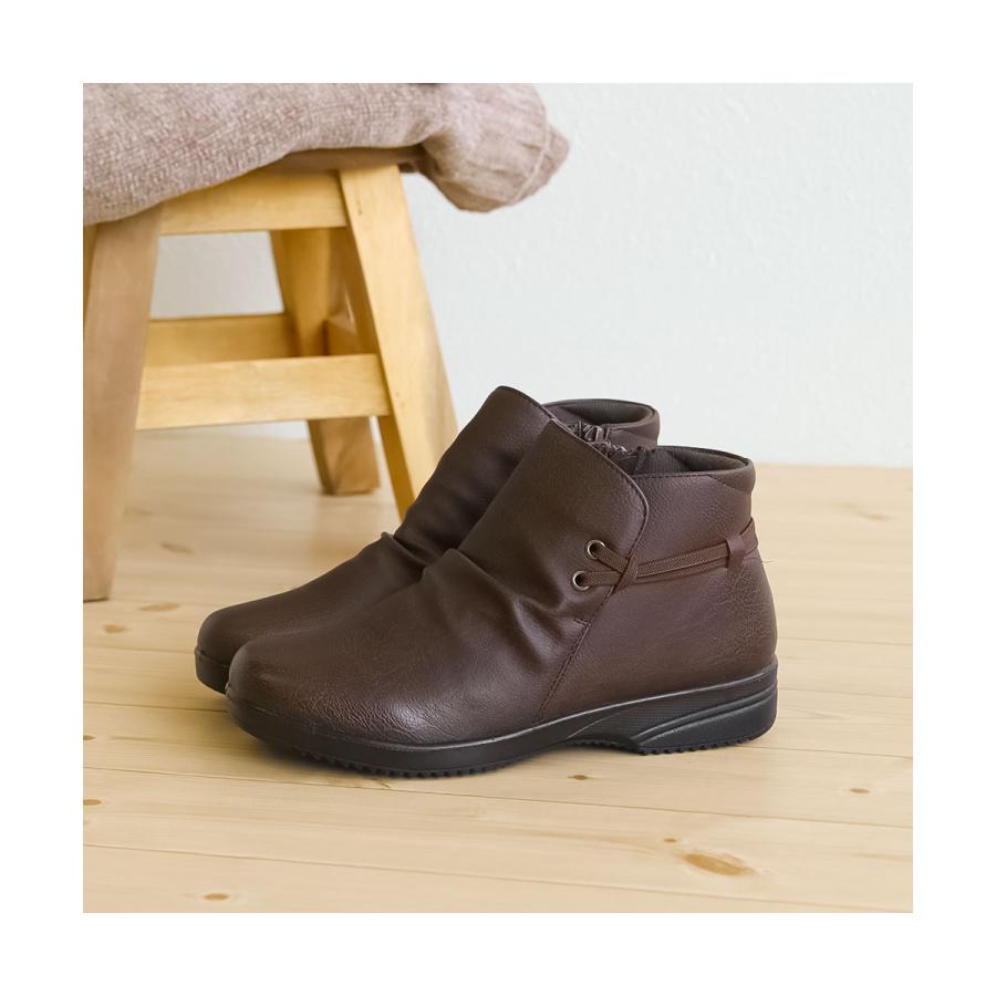 Rakuchin（らくちん） コンフォートブーツ レディース 歩きやすい