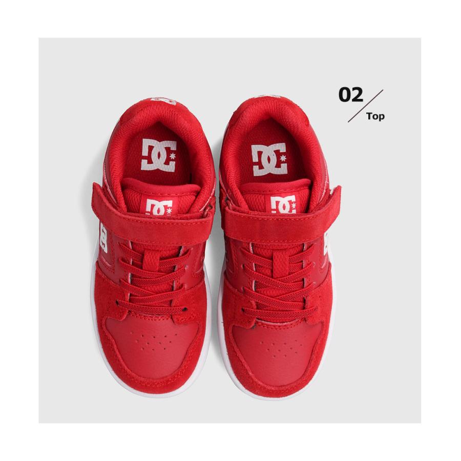 dc スニーカー キッズ ディーシーシューズ マンテカ 4 ジュニア ローカット 黒 レッド KS MANTECA 4 V SN dk224001 | DC SHOES | 08