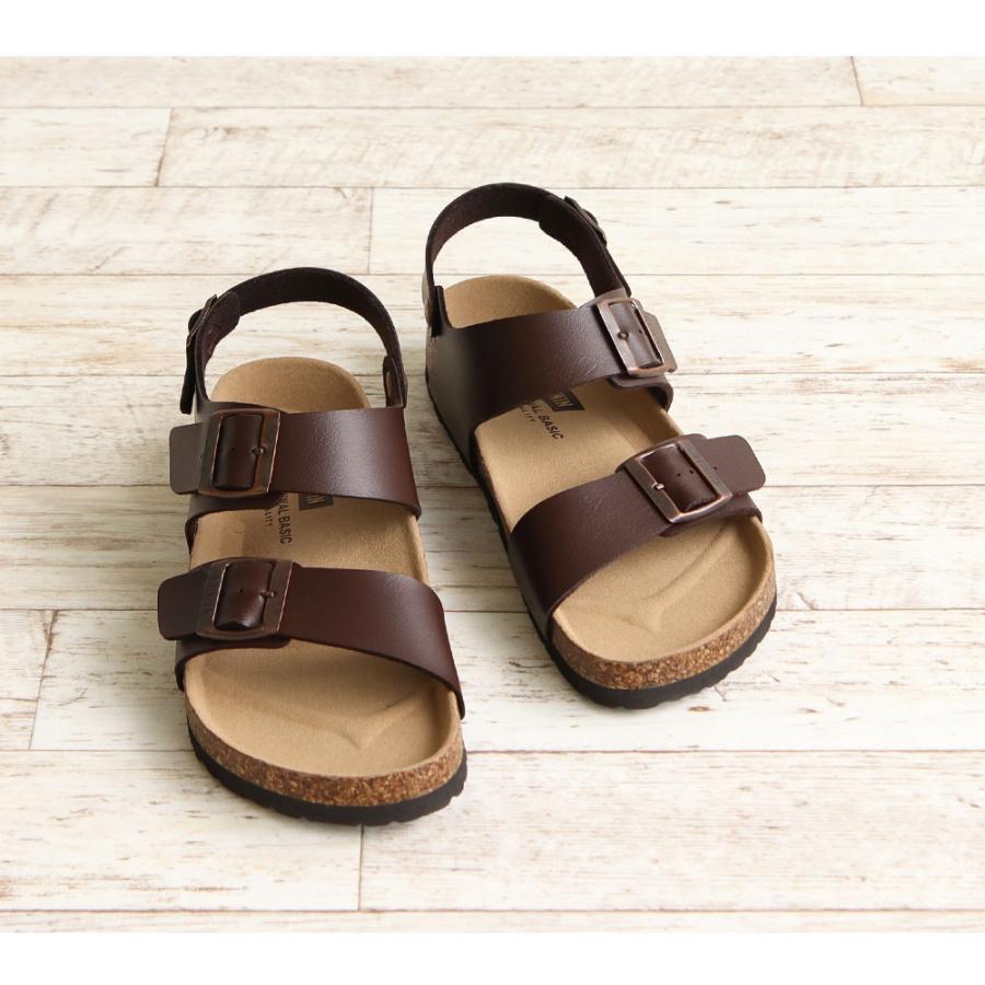 エドウィン コンフォートサンダル メンズ バックストラップ サンダル カジュアル アメカジ 幅広 疲れにくい ブラック ダークブラウン ネイビー ホワイト 1002 | EDWIN | 08