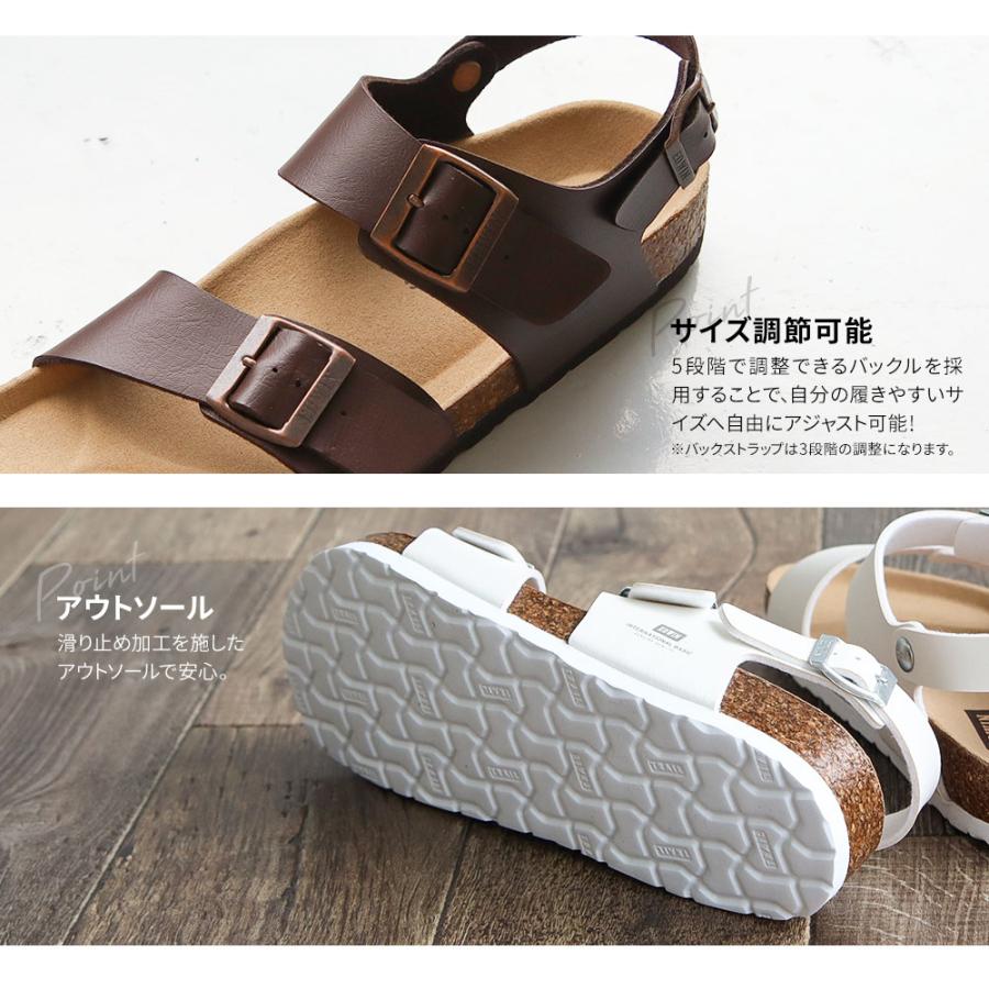 エドウィン コンフォートサンダル メンズ バックストラップ サンダル カジュアル アメカジ 幅広 疲れにくい ブラック ダークブラウン ネイビー ホワイト 1002 | EDWIN | 11