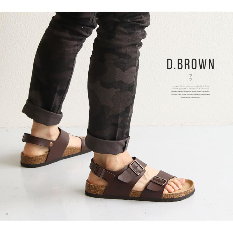 エドウィン コンフォートサンダル メンズ バックストラップ サンダル カジュアル アメカジ 幅広 疲れにくい ブラック ダークブラウン ネイビー ホワイト 1002 | EDWIN | 13