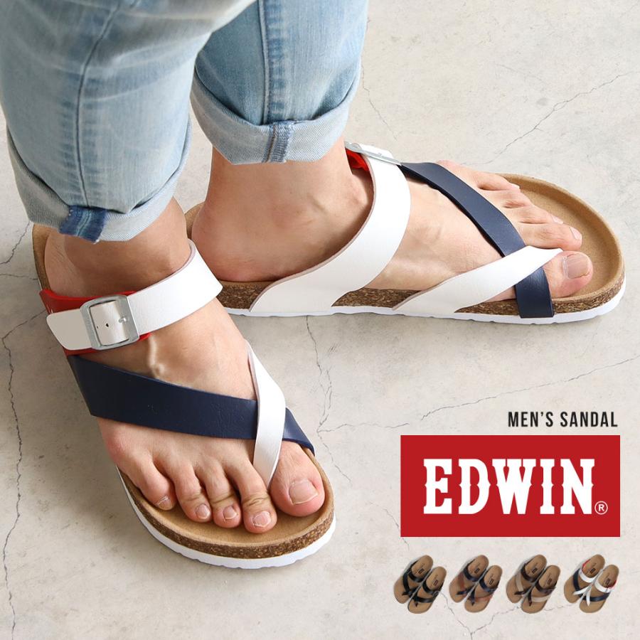 EDWIN（エドウィン） トングサンダル メンズ おしゃれ サンダル