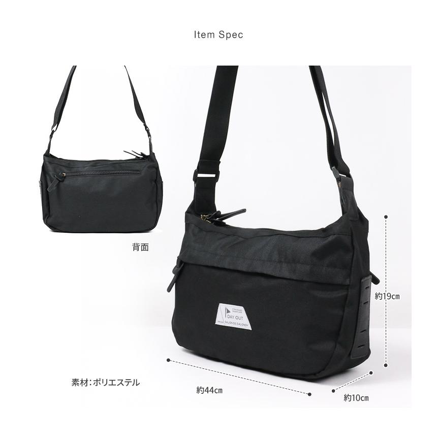 ショルダーバッグ メンズ 斜めがけ レディース ワンショルダー 旅行 レジャー アウトドア キャンプ フェス ライブ ミニバッグ 多機能 ファスナー DAYOUT 904 | ブランド登録なし | 06