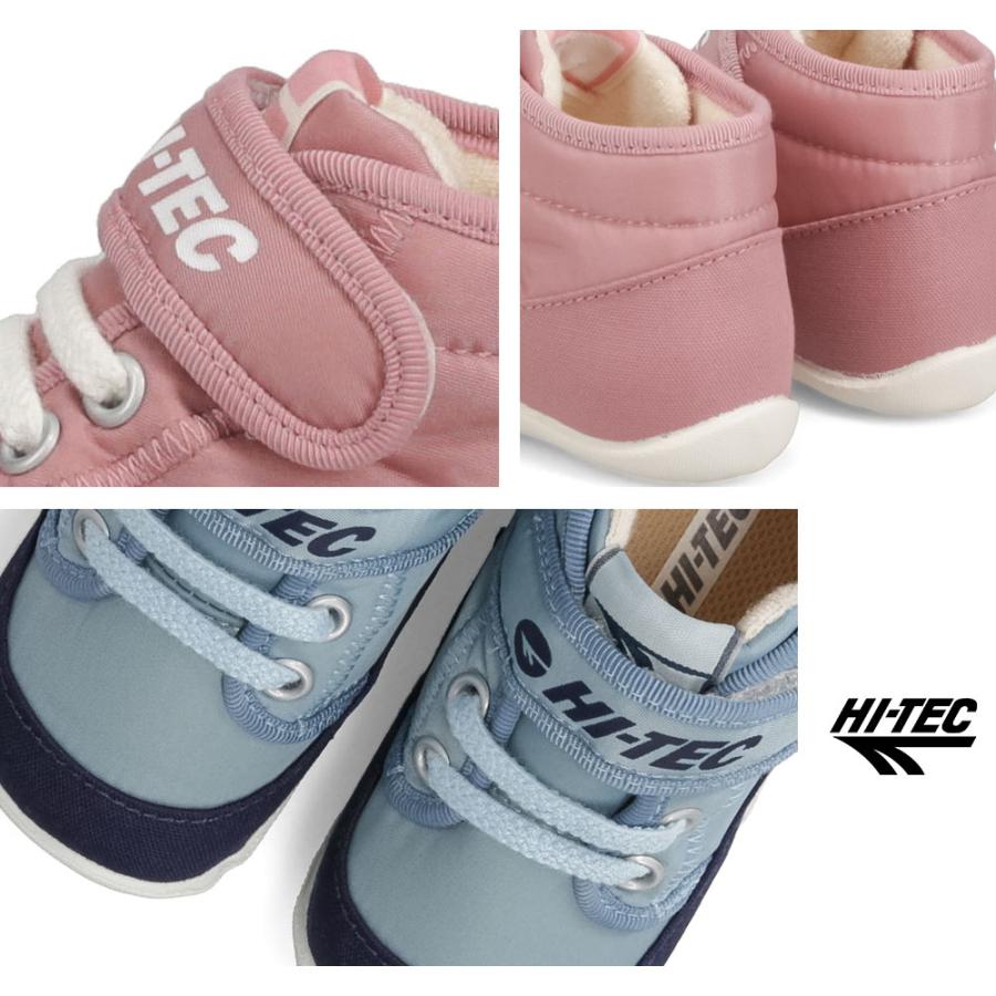 スニーカー ベビー 男の子 女の子 ソフト 抗菌 防臭 軽量 柔らかい マジックテープ ゴム紐 シューズ 赤ちゃん ファーストシューズ  日本製 ROVER BABY kd047 | HI-TEC | 09