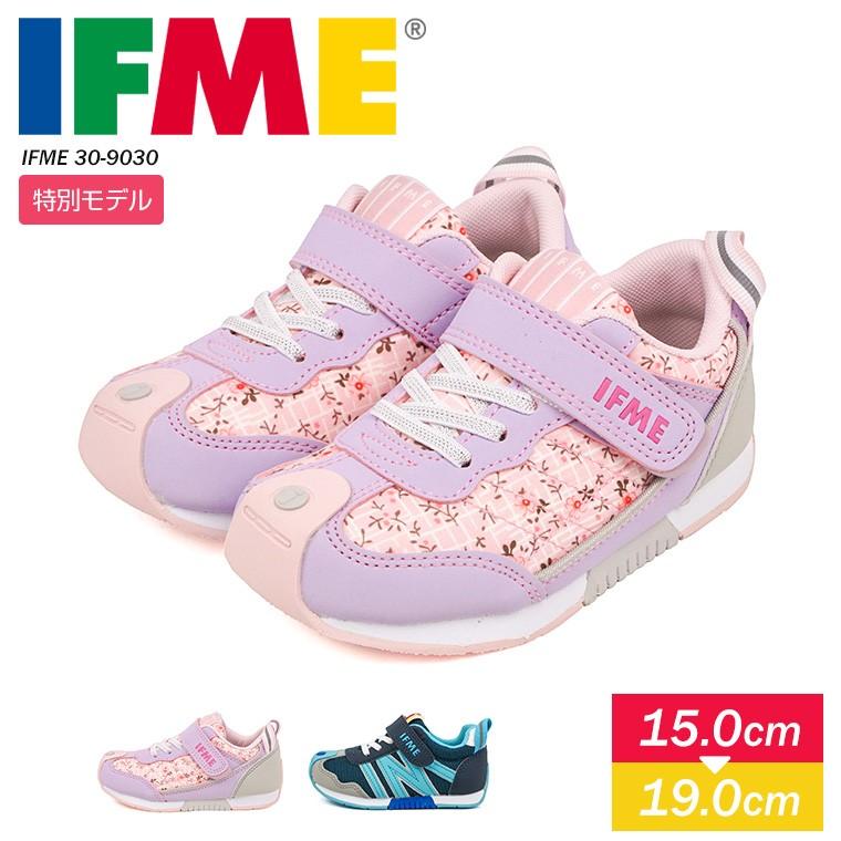 イフミー Ifme 子供靴 軽量 スニーカー キッズ 女の子 女児 花柄 かわいい リフレクター 運動靴 安全 安心 学校 保育園 幼稚園 履きやすい 通学 ジュニア 9030 Ifme 30 9030 Jerico Yahoo 店 通販 Yahoo ショッピング