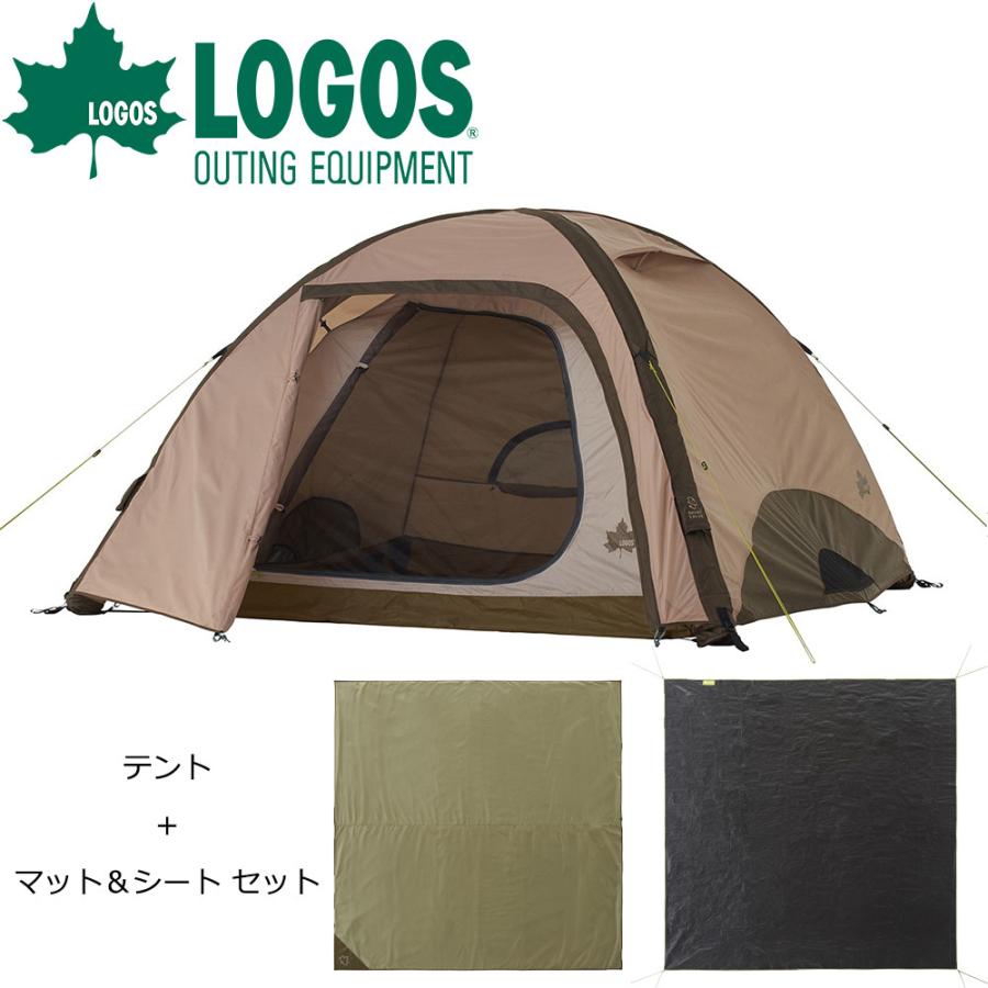 エアマジック　ドーム　M-BJ ベーシックセット4人用（LOGOS エアマジック ドーム M-BJ