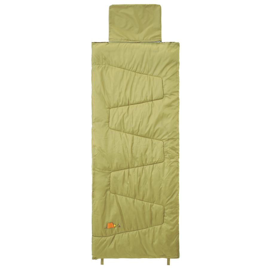 ロゴス LOGOS SNOOPY クッションシュラフ スヌーピー シュラフ 寝袋 寝具 封筒型シュラフ スリーピングバッグ 洗える 0度 お泊り 車中泊 子供 大人 1人用 | LOGOS | 12