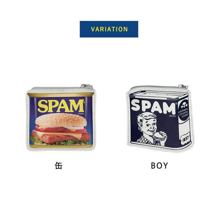 小物 SPAM パイン・クリエイト マルチポーチ チャーム付き 鍵収納 小銭入れ