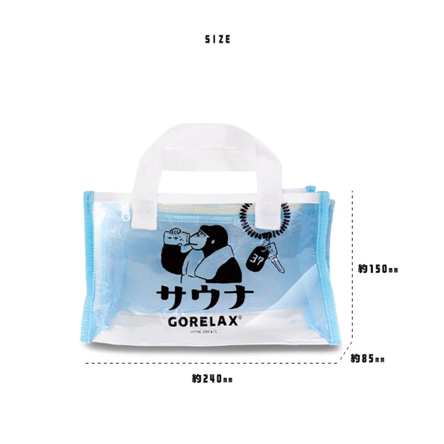 ビニールポーチ　スパバッグ　しまむら　新品未使用 ビニールポーチ スパバッグ しまむら 新品未使用