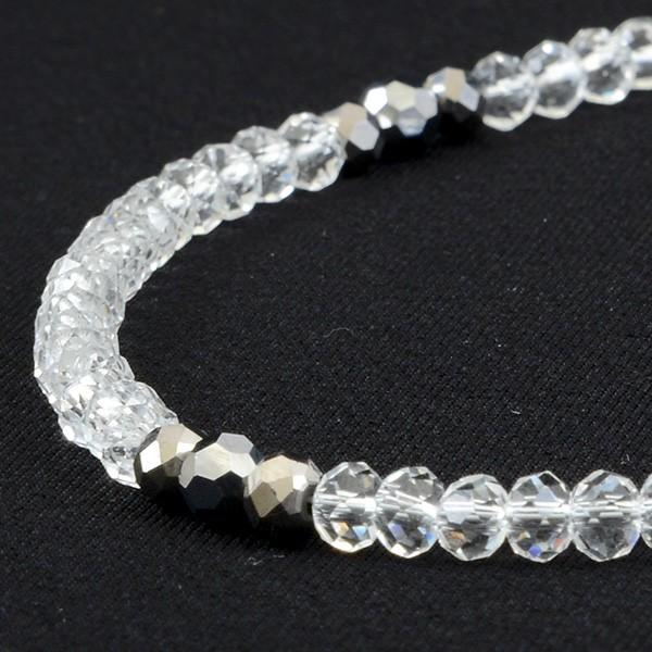 磁気ネックレス ジェライド jerid Nシリーズ クリア 長さ 50cm　　おしゃれ 効果 男性 女性 necklace スポーツ 野球 首肩こり メンズ レディース |  | 03