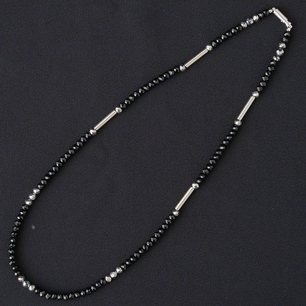 磁気ネックレス ジェライド jerid Nシリーズ ブラック 長さ 45cm　　おしゃれ 効果 男性 女性 necklace スポーツ 野球 首肩こり メンズ レディース |  | 01