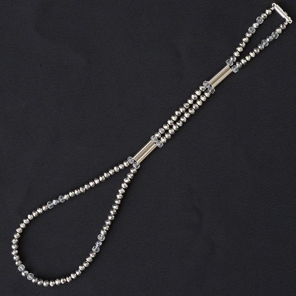 磁気ネックレス ジェライド jerid Nシリーズ シルバー 長さ 45cm　　おしゃれ 効果 男性 女性 necklace スポーツ 野球 首肩こり メンズ レディース |  | 02