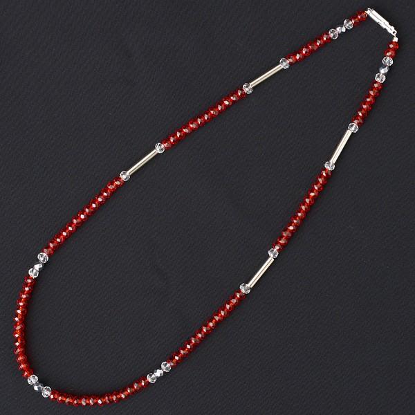 磁気ネックレス ジェライド jerid Nシリーズ レッド 長さ 45cm　　おしゃれ 効果 男性 女性 necklace スポーツ 野球 首肩こり メンズ レディース |  | 01