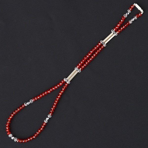 磁気ネックレス ジェライド jerid Nシリーズ レッド 長さ 45cm　　おしゃれ 効果 男性 女性 necklace スポーツ 野球 首肩こり メンズ レディース |  | 02