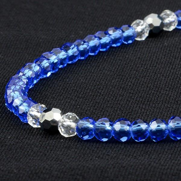 磁気ネックレス ジェライド jerid Nシリーズ ブルー 長さ 45cm