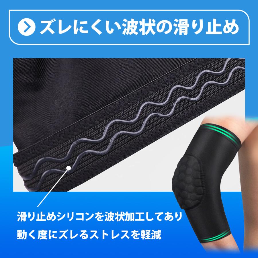 膝サポーター 膝あて 膝パッド クッション プロテクター バレーボール