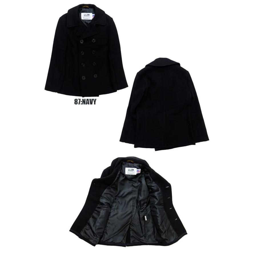 【美品】USA製 ショット 24oz スリムフィットピーコート 楽天市場】Schott 753US PEA COAT 24oz ショット スリムフィット
